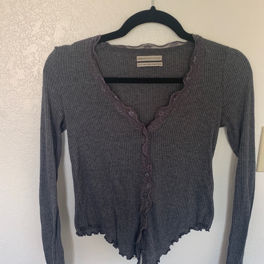 Urban outfitters gray long sleeve